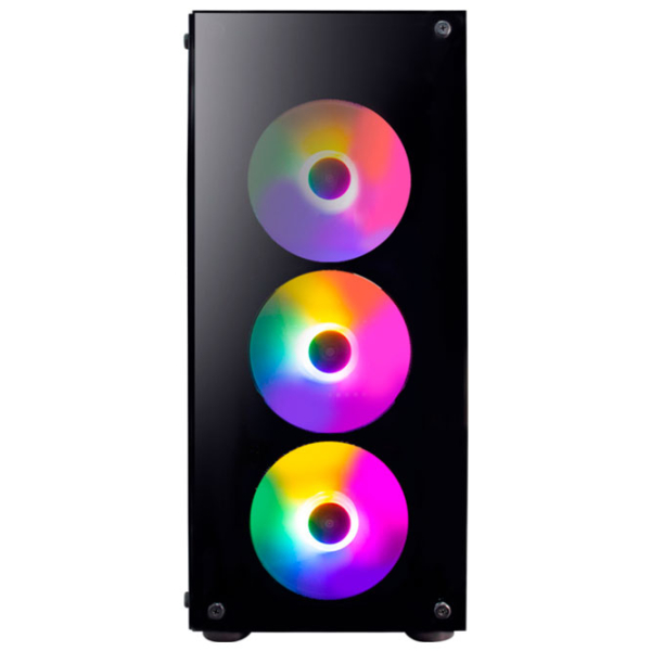 Carcasă 1STPLAYER V3-B Black micro ATX photo 3