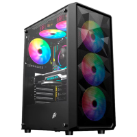 Корпус 1STPLAYER FD3 Черный ATX, M-ATX