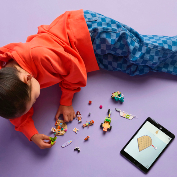 Constructor LEGO Surfing Dogs and Scooter Adventure Multicolor Numărul de piese 113, 6+ photo 6