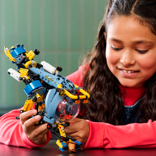 Constructor LEGO Deep-Sea Research Submarine Multicolor Numărul de piese 413, 9+ photo 7