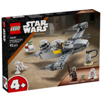 Constructor LEGO Mando and Grogu's N-1 Starfighter Multicolor Numărul de piese 92, 4+