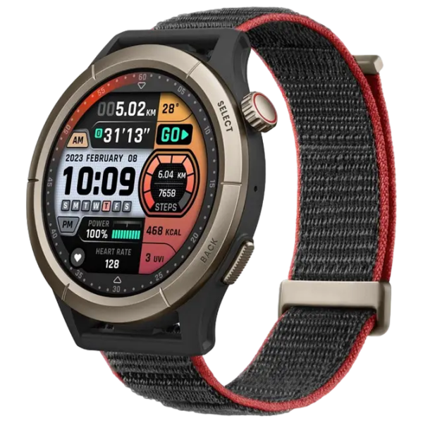 Умные часы Amazfit Cheetah Pro Черный 1.45" | 22 мм | Титан/Нейлон
|  photo 1