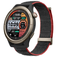 Умные часы Amazfit Cheetah Pro Черный 1.45" | 22 мм | Титан/Нейлон
| 