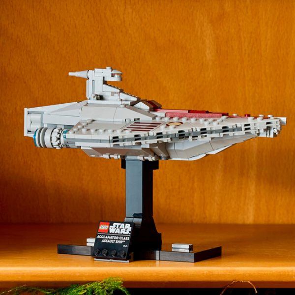 Constructor LEGO Acclamator-Class Assault Ship Gray Numărul de piese 450, 18+ photo 7