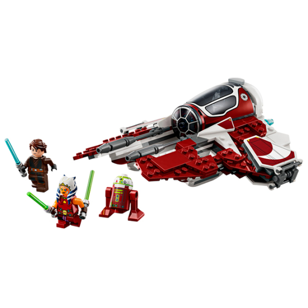 Constructor LEGO Ahsoka's Jedi Interceptor Multicolor Numărul de piese 290, 8+ photo 2