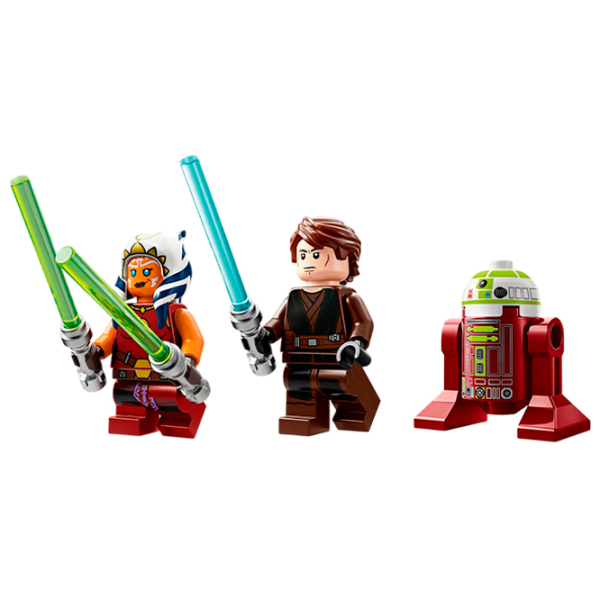 Constructor LEGO Ahsoka's Jedi Interceptor Multicolor Numărul de piese 290, 8+ photo 3