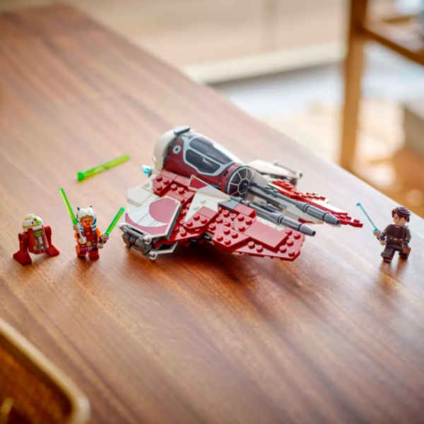 Constructor LEGO Ahsoka's Jedi Interceptor Multicolor Numărul de piese 290, 8+ photo 6