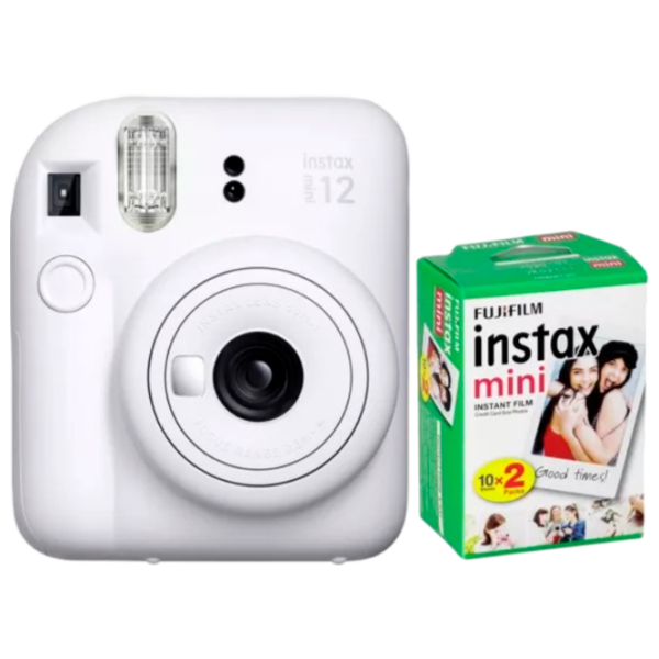 Cameră foto FujiFilm Instax Mini 12 + Film Mini + White , , f/12.7 photo 1