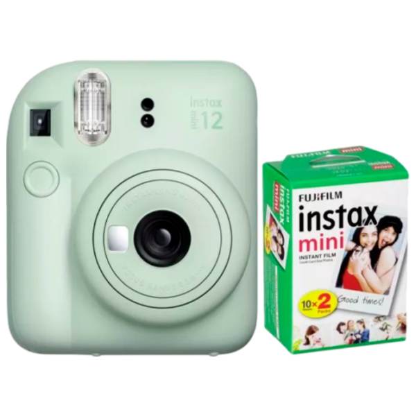 Cameră foto FujiFilm Instax Mini 12 + Film Mini + Mint , , f/12.7 photo 1