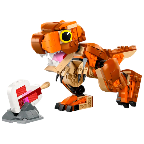 Constructor LEGO Little Eatie: T-Rex Multicolor Numărul de piese 317, 7+ photo 2