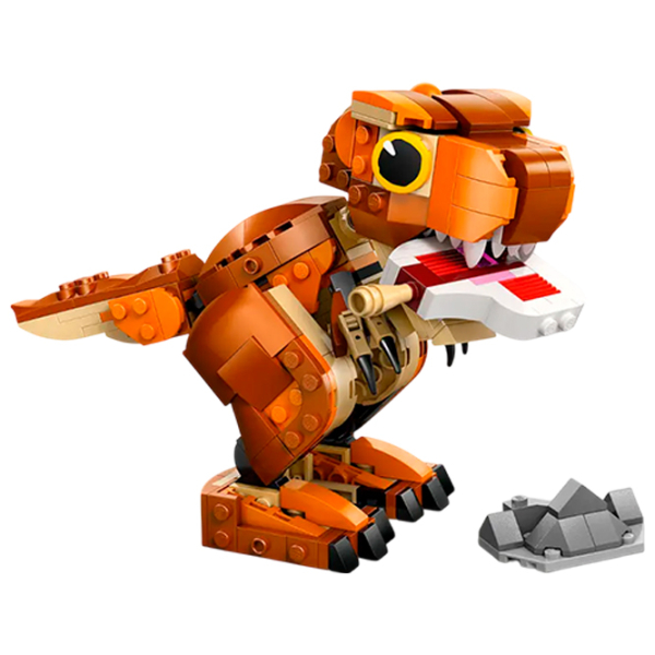 Constructor LEGO Little Eatie: T-Rex Multicolor Numărul de piese 317, 7+ photo 3