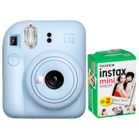 Cameră foto FujiFilm Instax Mini 12 + Film Mini + Blue , , f/12.7