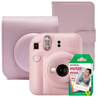Cameră foto FujiFilm Instax Mini 12 + Film Mini Case + Pink , , f/12.7