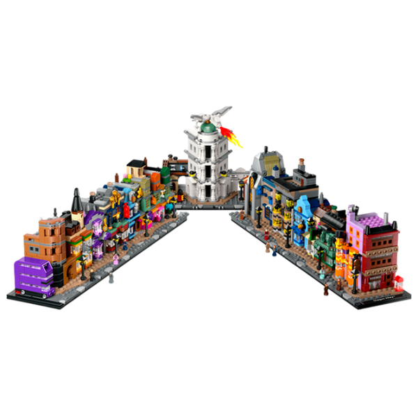 Конструктор LEGO Diagon Alley Wizarding Shops Разноцветный Количество деталей 2750, 18+ photo 2