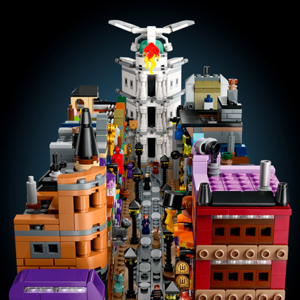 Конструктор LEGO Diagon Alley Wizarding Shops Разноцветный Количество деталей 2750, 18+ photo 4