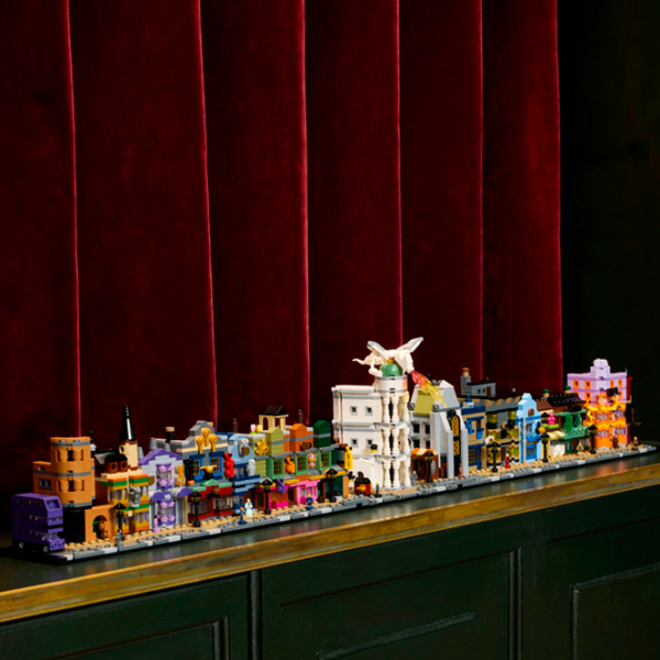 Конструктор LEGO Diagon Alley Wizarding Shops Разноцветный Количество деталей 2750, 18+ photo 5