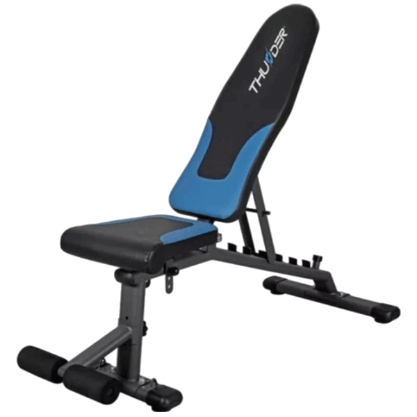 Bancă fitness Thunder QUICK Black Antrenamente de forță photo 1