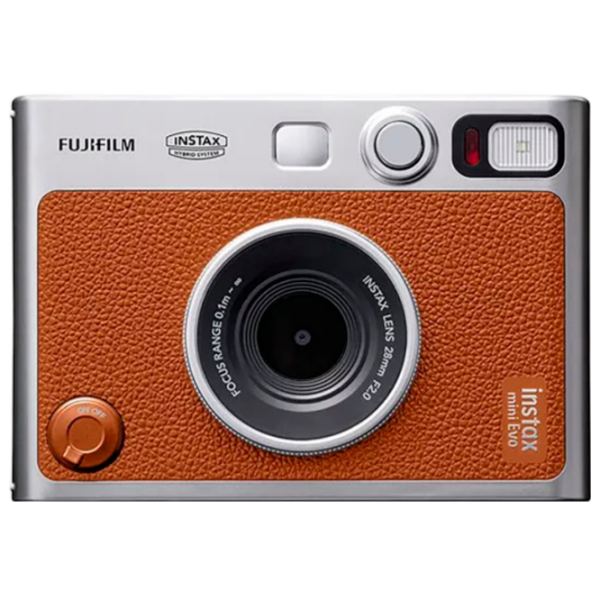Фотоаппарат FujiFilm Instax Mini Evo + Коричневый CMOS, 4.9 МП, f/2.0 photo 1