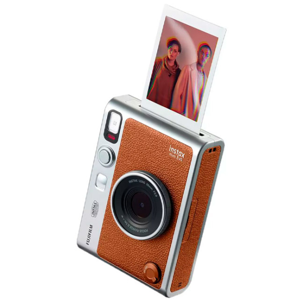 Фотоаппарат FujiFilm Instax Mini Evo + Коричневый CMOS, 4.9 МП, f/2.0 photo 2