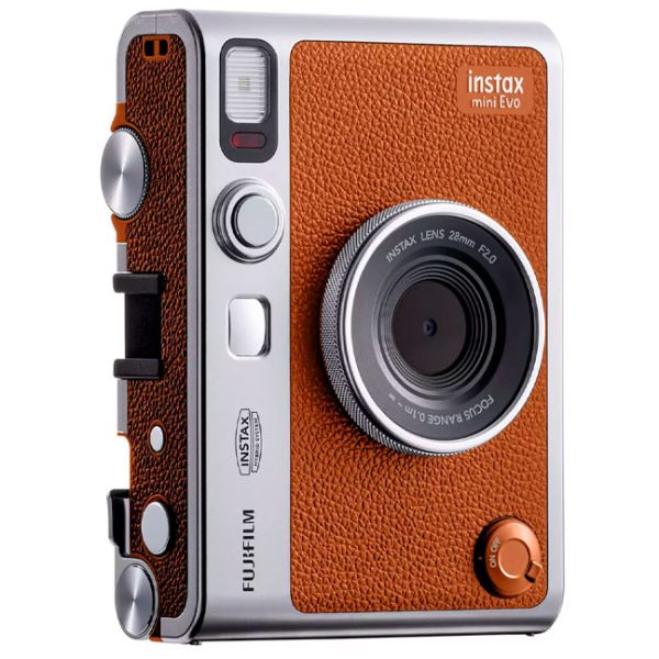 Фотоаппарат FujiFilm Instax Mini Evo + Коричневый CMOS, 4.9 МП, f/2.0 photo 3