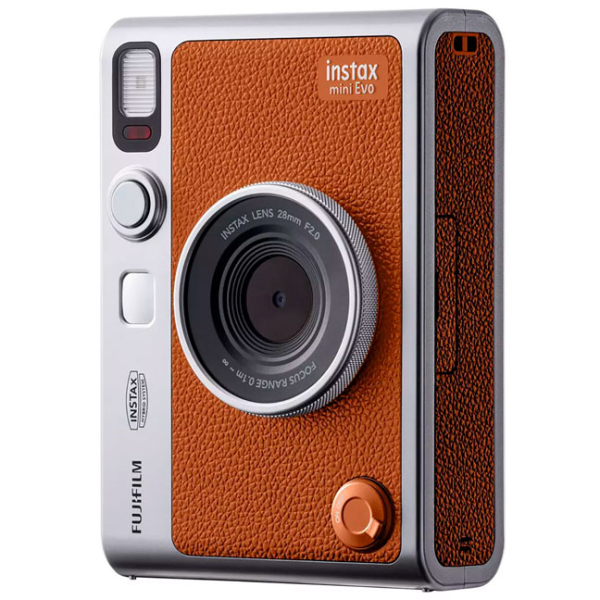 Фотоаппарат FujiFilm Instax Mini Evo + Коричневый CMOS, 4.9 МП, f/2.0 photo 4