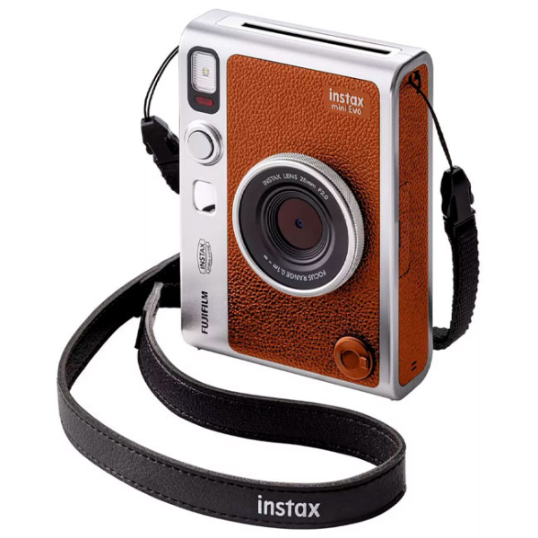 Фотоаппарат FujiFilm Instax Mini Evo + Коричневый CMOS, 4.9 МП, f/2.0 photo 6