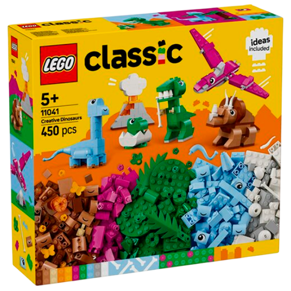 Constructor LEGO Creative Dinosaurs Multicolor Numărul de piese 450, 5+ photo 1