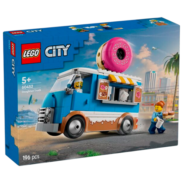 Конструктор LEGO Donut Truck Разноцветный Количество деталей 196, 5+ photo 1