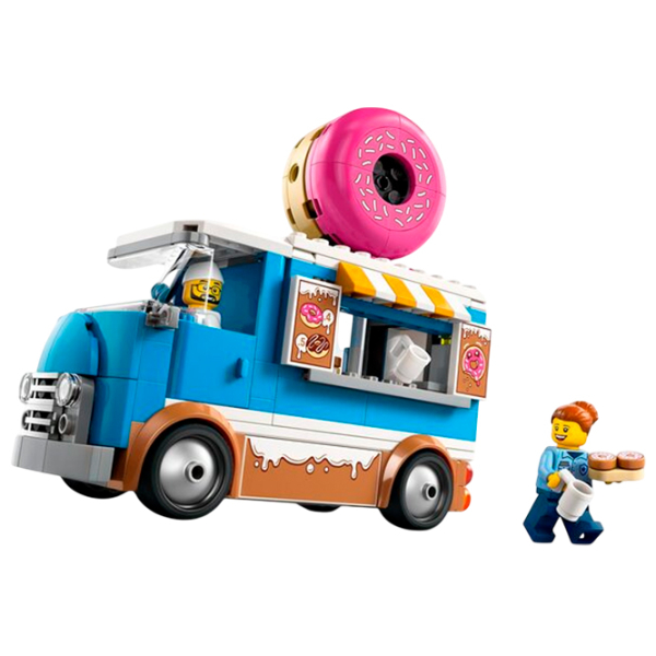 Конструктор LEGO Donut Truck Разноцветный Количество деталей 196, 5+ photo 3