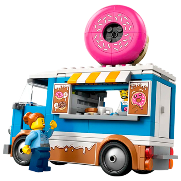 Конструктор LEGO Donut Truck Разноцветный Количество деталей 196, 5+ photo 4