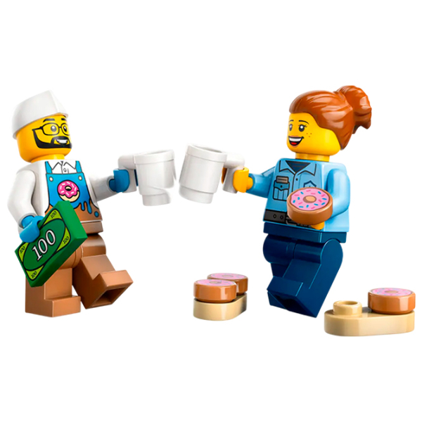 Конструктор LEGO Donut Truck Разноцветный Количество деталей 196, 5+ photo 6