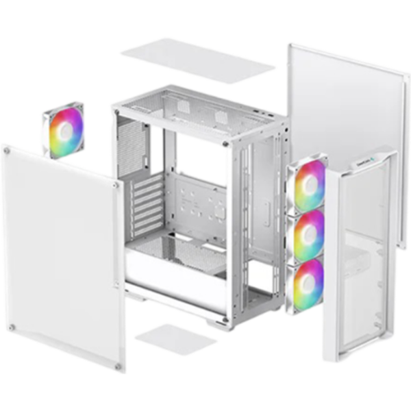 Корпус Deepcool CC560 Mesh v2 Белый micro ATX photo 9