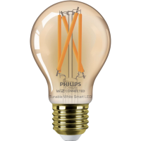 Bec inteligent LED cu filament Philips Filament Amber WIZ 929003017421 E27 | 7 W | White
