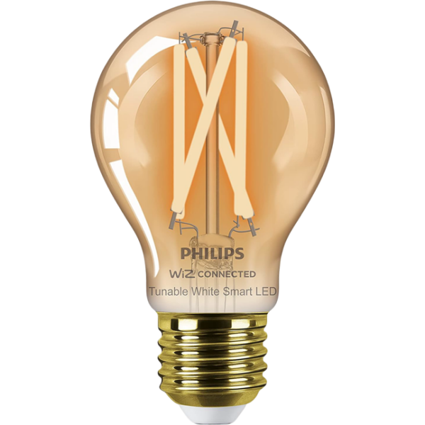 Bec inteligent LED cu filament Philips Filament Amber WIZ 929003017421 E27 | 7 W | White photo 2