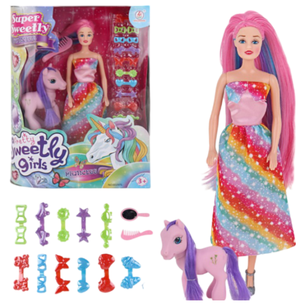 Păpușă Essa Toys Sweetly Girls model 60297HWT-3 3+ photo 2