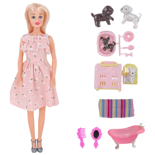 Păpușă Essa Toys Sweetly Girls model 60298HWT-2 3+ photo 2