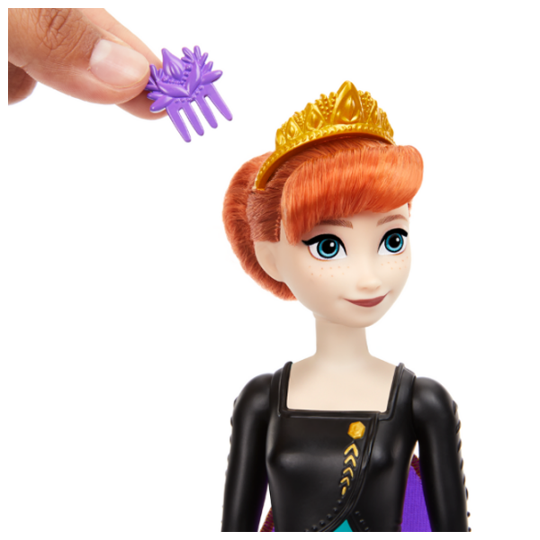 Păpușă Barbie Frozen Anna prințesă HXD27  3+ photo 4
