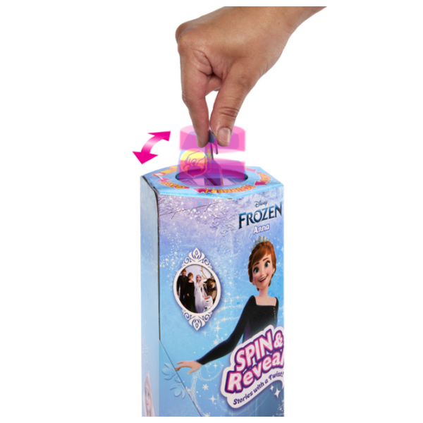 Păpușă Barbie Frozen Anna prințesă HXD27  3+ photo 5