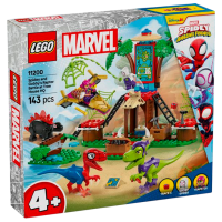 Constructor LEGO Spidey and Gobby's Raptor Battle at Tree House HQ Multicolor Numărul de piese 143, 4+