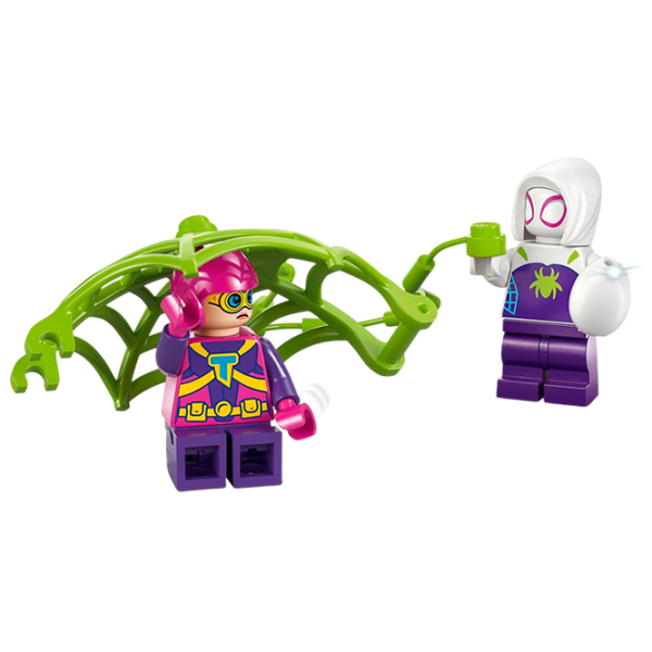 Constructor LEGO Spidey and Gobby's Raptor Battle at Tree House HQ Multicolor Numărul de piese 143, 4+ photo 5