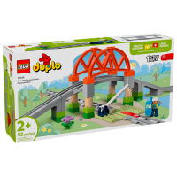 Constructor LEGO Train Bridge and Tracks Expansion Set Multicolor Numărul de piese 42, 2+