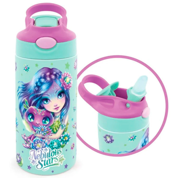 Sticlă pentru apă Fan Nebulous Stars Nenuphia & Lilya Mint  photo 4