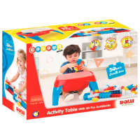 Конструктор Dolu Activity Table Разноцветный Количество деталей 30, 1+