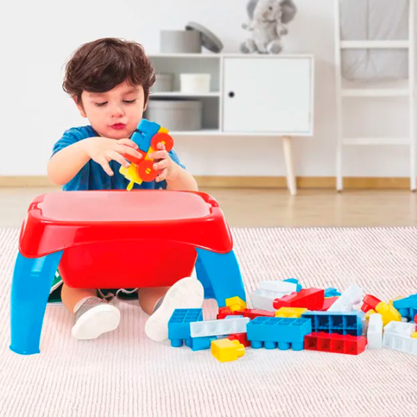 Конструктор Dolu Activity Table Разноцветный Количество деталей 30, 1+ photo 3