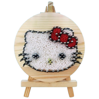 Креативный набор HiStone String Art Кот DHAA28278 Разноцветный Для девочек, 6+