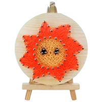 Креативный набор HiStone String Art Солнце DHAA28273 Разноцветный Для девочек, 6+