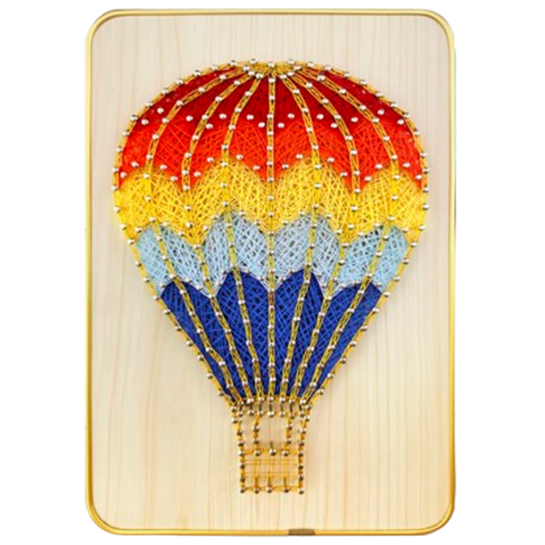 Креативный набор HiStone String Art Шарик DHACE28035 Разноцветный Для девочек, 6+ photo 1