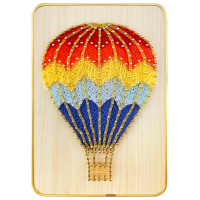 Креативный набор HiStone String Art Шарик DHACE28035 Разноцветный Для девочек, 6+