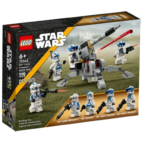 Constructor LEGO 501st Clone Troopers Battle Pack Multicolor Numărul de piese 102 , 6+ photo 1