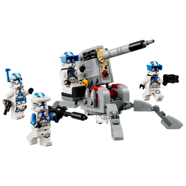 Constructor LEGO 501st Clone Troopers Battle Pack Multicolor Numărul de piese 102 , 6+ photo 2